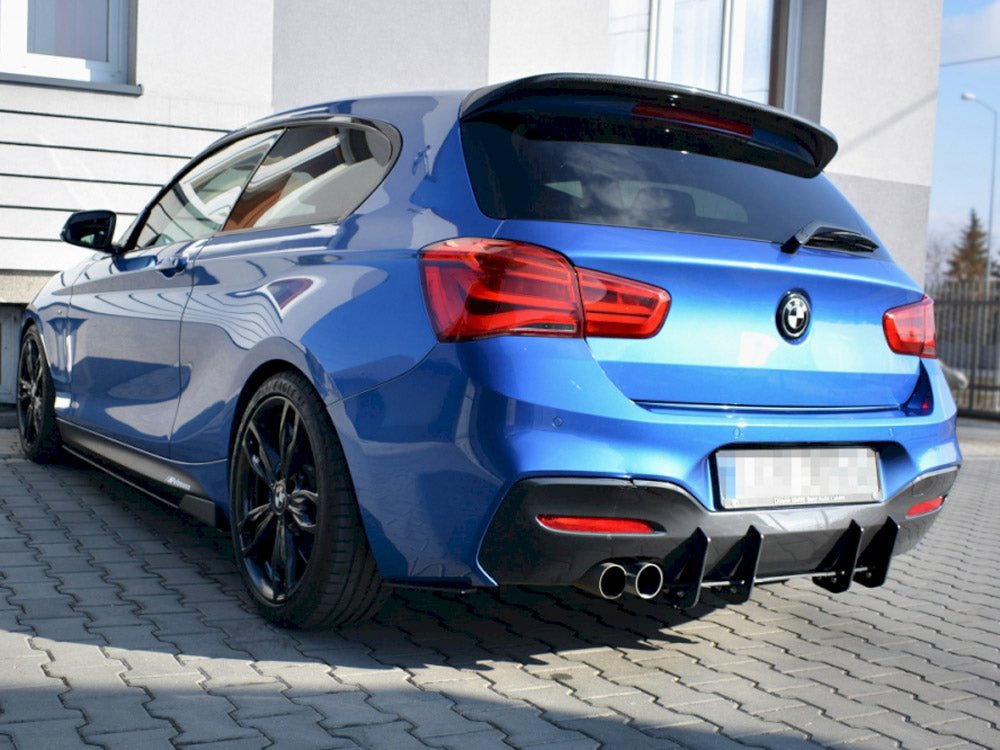 Rear Diffuser V.1 compatible with BMW 1 F20 / F21 Facelift