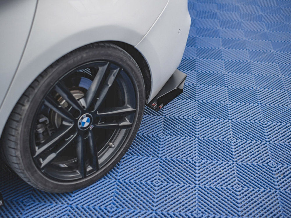 Racing Durability Rear Side Splitters V.2 + Flaps BMW 1 F20 M140i