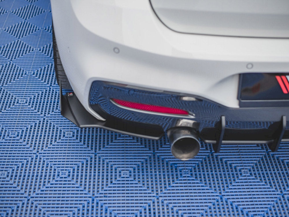 Racing Durability Rear Side Splitters V.2 + Flaps BMW 1 F20 M140i