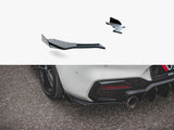 Street PRO Rear Side Splitters V.3 + Flaps compatible with BMW 1 F20 M140i