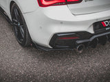 Street PRO Rear Side Splitters V.3 + Flaps compatible with BMW 1 F20 M140i