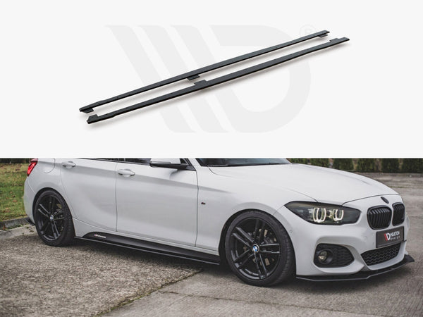 Racing Durability Side Skirts Diffusers V.2 BMW 1 F20 M-Pack Facelift / M140i