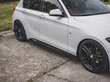 Racing Durability Side Skirts Diffusers V.2 BMW 1 F20 M-Pack Facelift / M140i