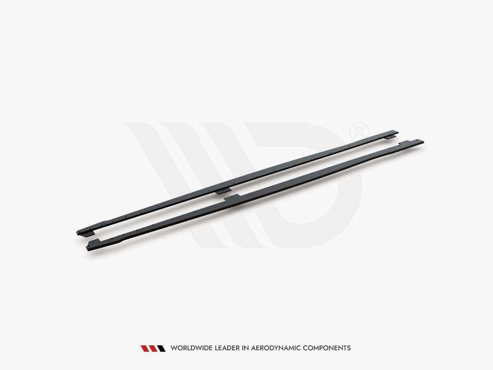 Racing Durability Side Skirts Diffusers V.2 + Flaps BMW 1 F20 M-Pack Facelift / M140i