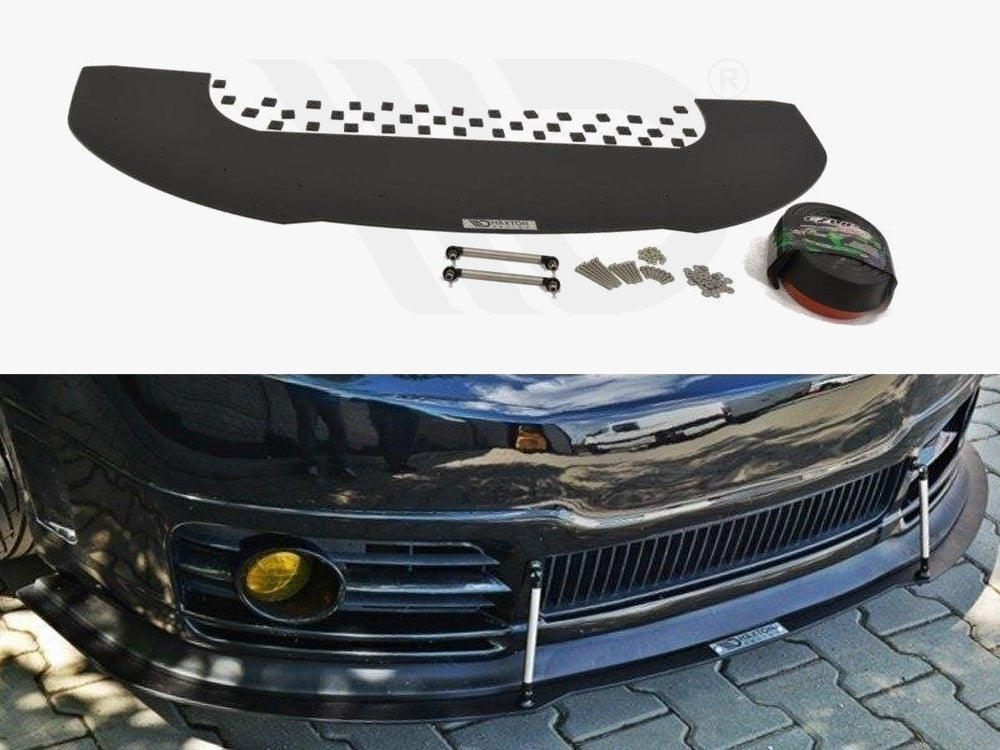MAXTON DESIGN Front Racing Splitter Skoda Fabia I RS ( + EZ LIP PRO )