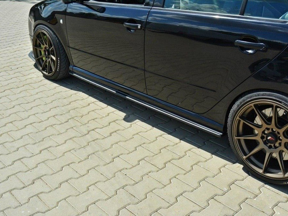 Side Skirts Diffusers compatible with Skoda Fabia I RS