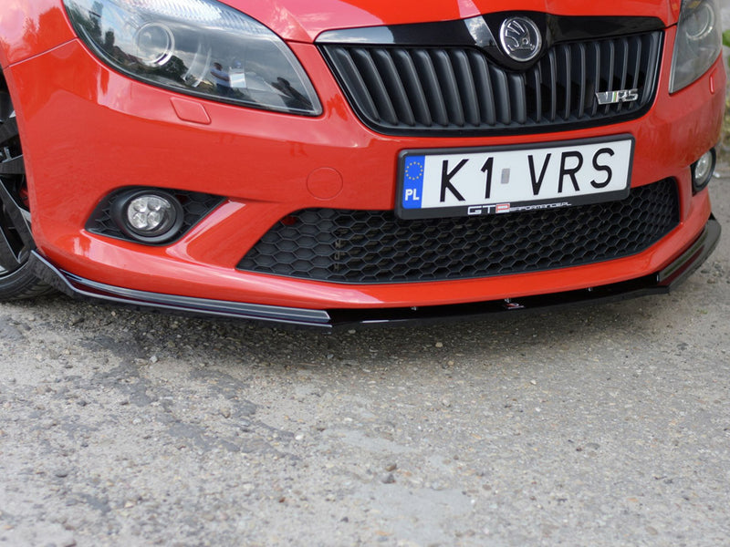 Front Splitter Skoda Fabia II (For RS)