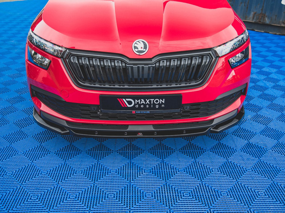 Front Splitter V.1 compatible with Skoda Kamiq Mk1