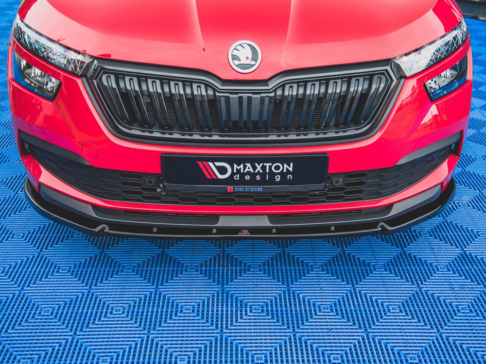 Front Splitter V.2 compatible with Skoda Kamiq Mk1
