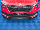Front Splitter V.2 compatible with Skoda Kamiq Mk1