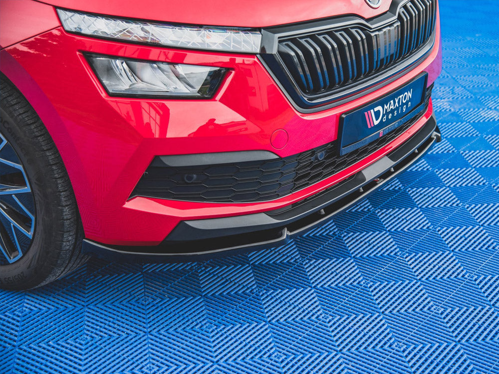 Front Splitter V.2 compatible with Skoda Kamiq Mk1