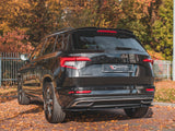 MAXTON DESIGN Central Rear Splitter Skoda Karoq Sportline