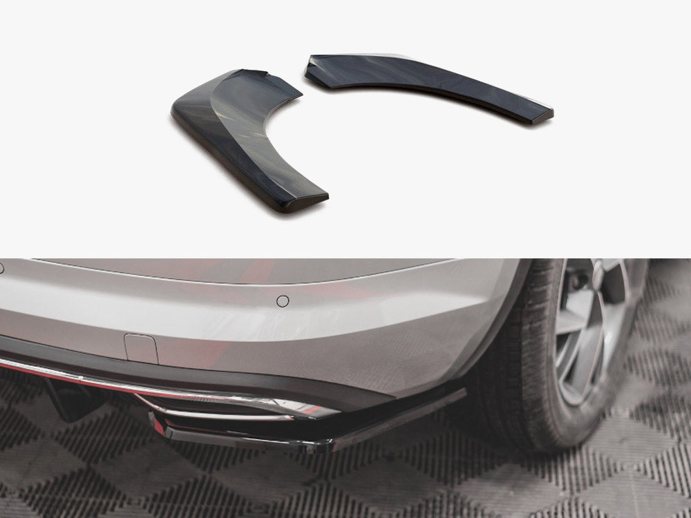 Rear Side Splitters compatible with Skoda Kodiaq Mk1 Sportline
