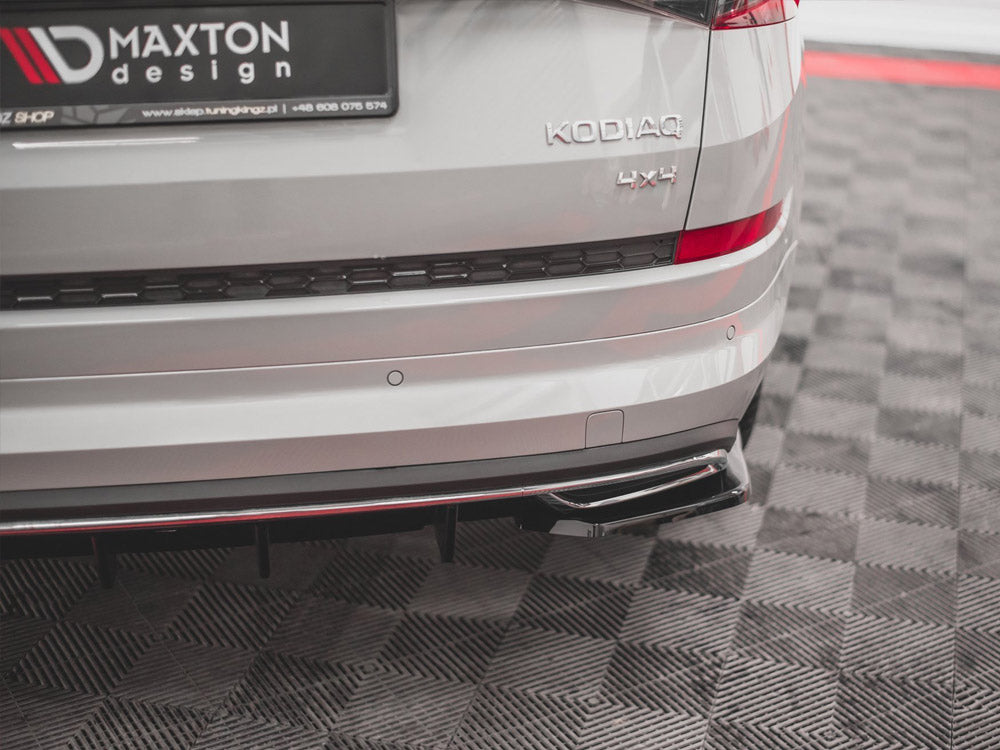 Rear Side Splitters compatible with Skoda Kodiaq Mk1 Sportline