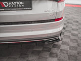 Rear Side Splitters compatible with Skoda Kodiaq Mk1 Sportline