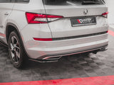 Rear Side Splitters compatible with Skoda Kodiaq Mk1 Sportline