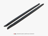 Side Skirts Diffusers compatible with Skoda Kodiaq Mk1 Sportline / RS (Version with mudflaps)