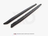 Side Skirts Diffusers compatible with Skoda Kodiaq Mk1 Sportline / RS (Version with mudflaps)