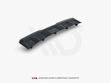 MAXTON DESIGN Central Rear Splitter (W/ Vertical Bars) Skoda Kodiaq VRS (2019-)