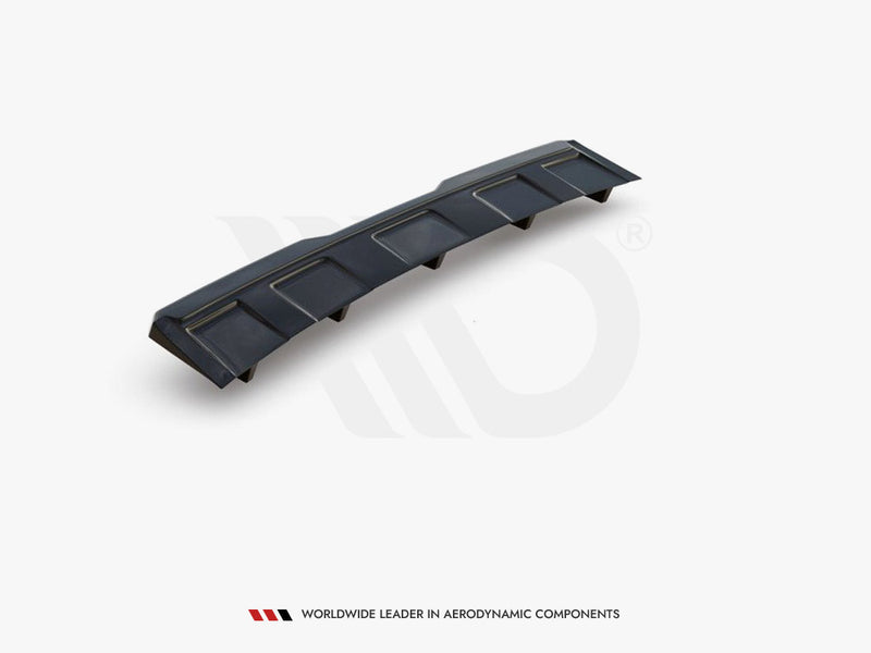 MAXTON DESIGN Central Rear Splitter (W/ Vertical Bars) Skoda Kodiaq VRS (2019-)