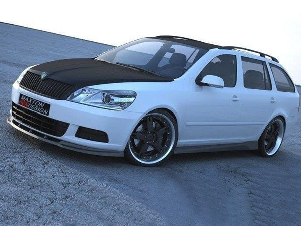Front Splitter Octavia 2 Facelift Model, Standard Bumper