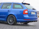 Spoiler CAP compatible with Skoda Octavia Mk2 vRS Estate Facelift (2008-2013)