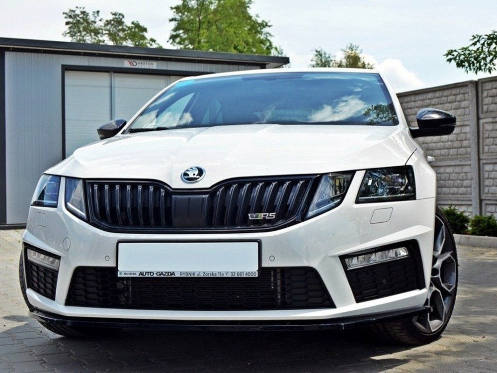 Front Splitter V.1 compatible with Skoda Octavia Mk3 vRS (2013-2016)