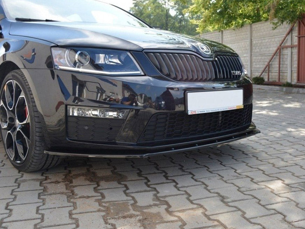 Front Splitter V.1 compatible with Skoda Octavia Mk3 vRS (2013-2016)