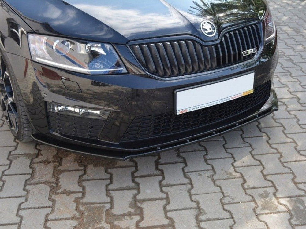 Front Splitter V.1 compatible with Skoda Octavia Mk3 vRS (2013-2016)