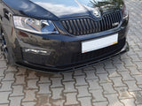 Front Splitter V.1 compatible with Skoda Octavia Mk3 vRS (2013-2016)