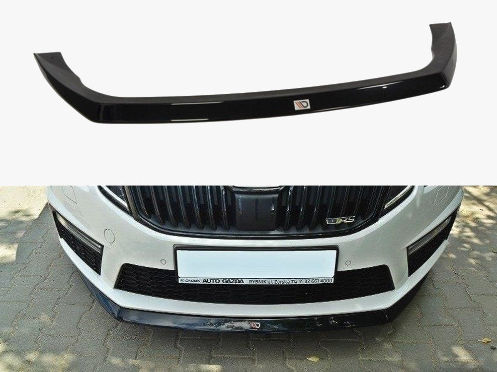 Front Splitter V.2 compatible with Skoda Octavia Mk3 vRS (2013-2016)