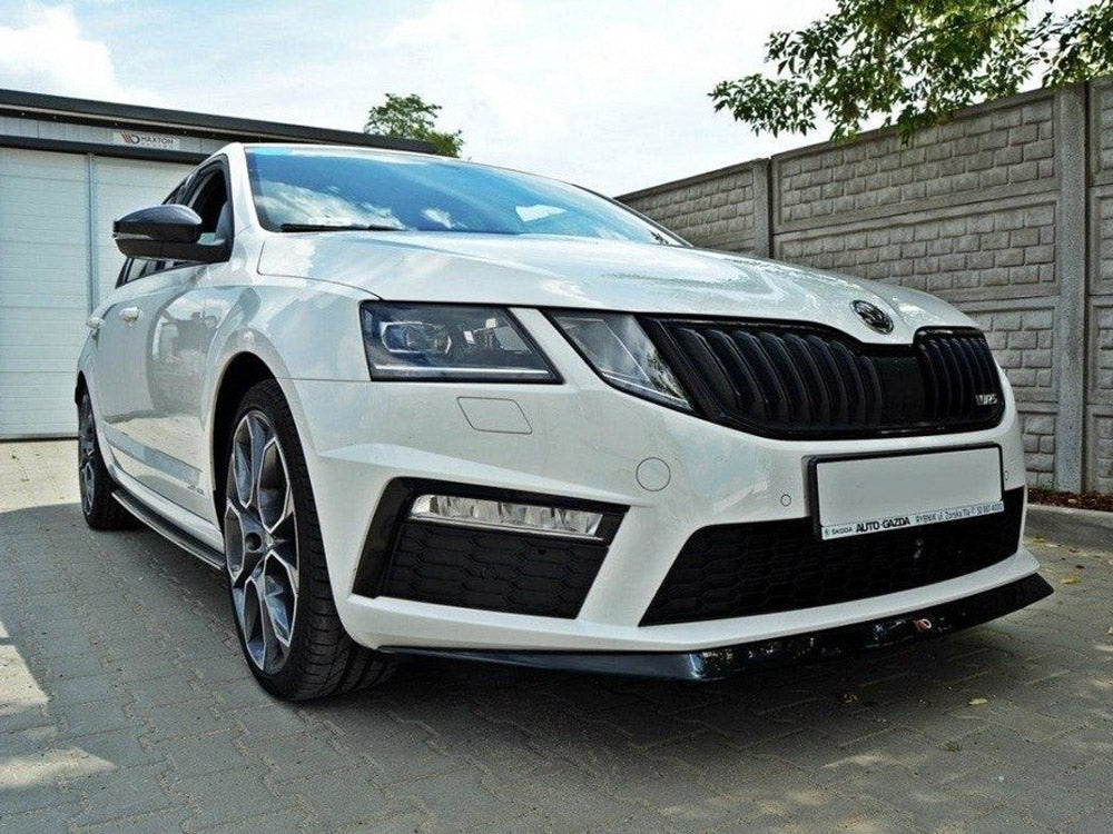Front Splitter V.2 compatible with Skoda Octavia Mk3 vRS (2013-2016)