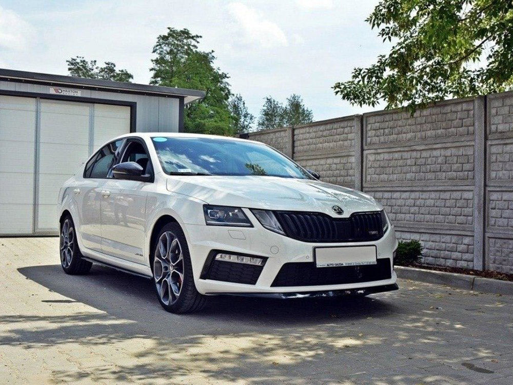 Front Splitter V.2 compatible with Skoda Octavia Mk3 vRS (2013-2016)