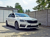 Front Splitter V.2 compatible with Skoda Octavia Mk3 vRS (2013-2016)