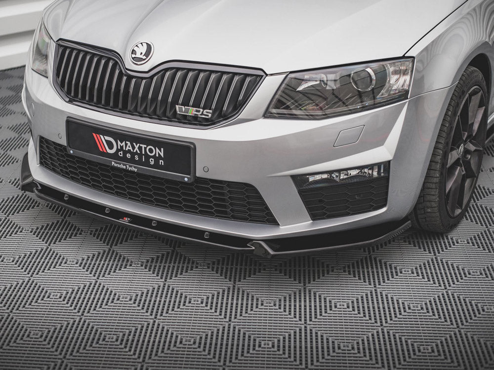 Front Splitter V.3 compatible with Skoda Octavia RS Mk3 (2013-2016)