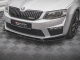Front Splitter V.3 compatible with Skoda Octavia RS Mk3 (2013-2016)
