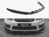 Front Splitter V.4 compatible with Skoda Octavia RS Mk3 (2013-2016)