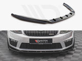 Front Splitter V.4 Skoda Octavia RS MK3 (2013-2016)