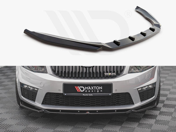 Front Splitter V.4 Skoda Octavia RS MK3 (2013-2016)
