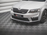 Front Splitter V.4 compatible with Skoda Octavia RS Mk3 (2013-2016)