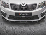 Front Splitter V.4 Skoda Octavia RS MK3 (2013-2016)