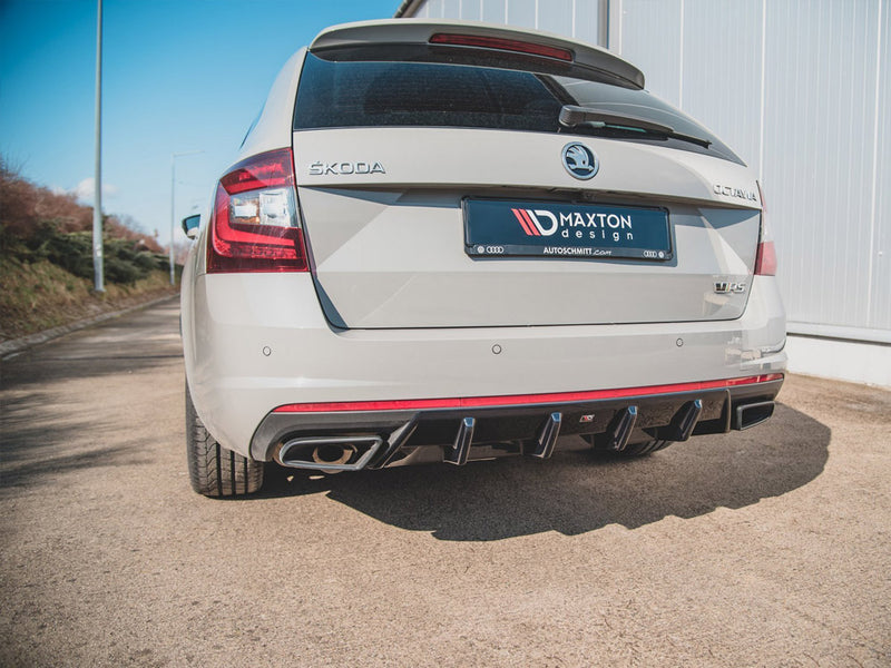 Rear Valance V.1 Skoda Octavia VRS MK3/ MK3.5 Hatchback / Estate