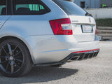 Rear Side Diffusers V.2 Skoda Octavia VRS MK3/MK3.5 Hatchback/ Estate