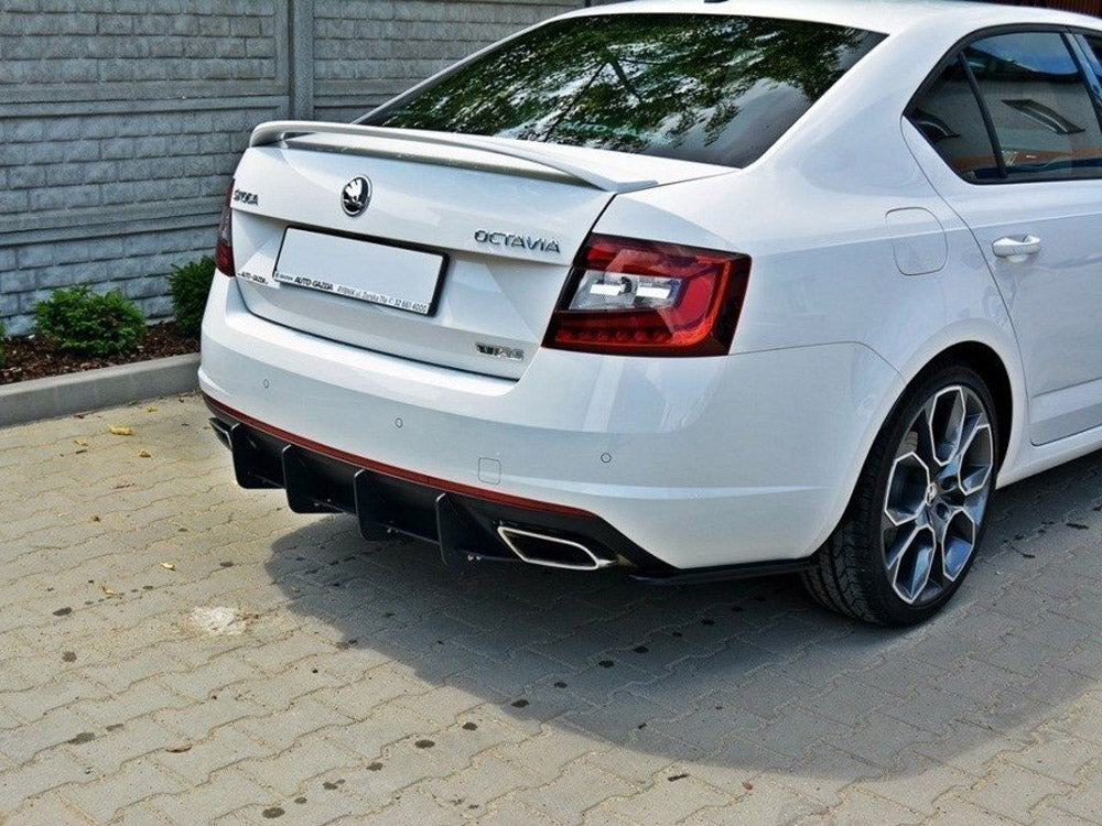Rear Diffuser Skoda Octavia VRS MK3/ MK3.5 Hatchback/ Estate