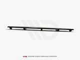 Central Rear Splitter compatible with Skoda Octavia vRS Mk3/ Mk3.5 Hatchback/ Estate - Carbon Look