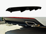 Central Rear Splitter compatible with Skoda Octavia vRS Mk3/ Mk3.5 Hatchback/ Estate - Carbon Look