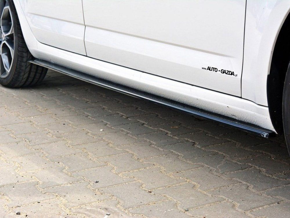 Side Skirts Diffusers compatible with Skoda Octavia vRS Mk3/ Mk3.5 Hatchback/estate