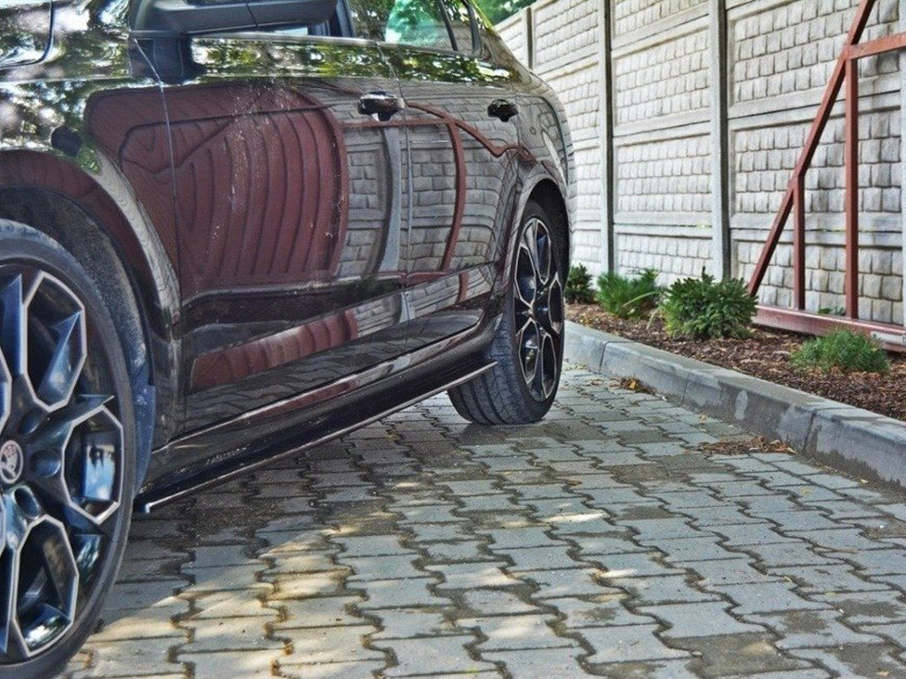 Side Skirts Diffusers compatible with Skoda Octavia vRS Mk3/ Mk3.5 Hatchback/estate