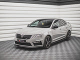 Front Splitter V.1 compatible with Skoda Octavia RS Mk3 Facelift (2016-2019)
