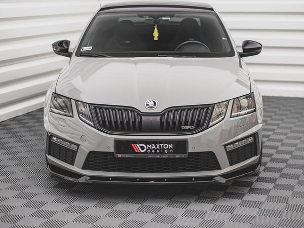 Front Splitter V.2 Skoda Octavia RS MK3 Facelift (2016-2019)